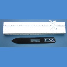 Gift set glass nail files Swarovski pattern Flower sv. VALENTINES