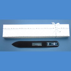 Gift set glass nail files Swarovski pattern Heart sv. VALENTINES