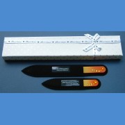 BOHEMIA gift set glass nail files Swarovski 2SW pattern 4-5 Gift sets Swarovski 