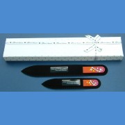 BOHEMIA gift set glass nail files Swarovski pattern 14 Gift sets Swarovski 