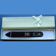 BOHEMIA gift set glass nail files Swarovski 2SW pattern 5-0 Gift sets Swarovski 