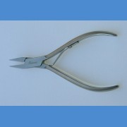 Pedikúrní klešťové nůžky na nehty špičaté rovné Bohemia 12cm/15mm NOVINKY
