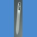 Exclusive glass file painted medium 140 / 2mm Cat pattern 1 Swarovski Painted nail files Swarovski
