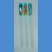 Painted glass nail file, middle size 140/2 mm, Fish pattern 2 Painted nail files