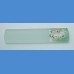 Exclusive decorated glass foot file, sample No.3   Painted nail files