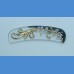 Exclusive decorated Arched glass nail file, sample No.3   Painted nail files