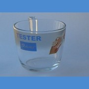 TESTER glass Sales promotion