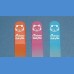 Glass nail file for children - cat For kids