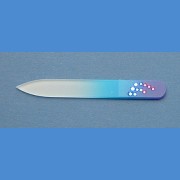 Skleněný pilník na nehty Swarovski malý 90/2mm vzor 35 S kameny Swarovski