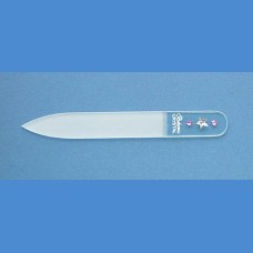 Glass nail small Swarovski size 90/2mm, pattern Star sv. VALENTINES