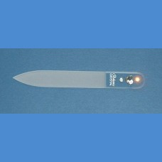 Glass nail small Swarovski size 90/2mm, pattern Heart 2 sv. VALENTINES