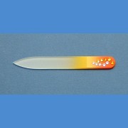 Skleněný pilník na nehty Swarovski malý 90/2mm vzor 35 S kameny Swarovski