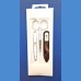 Gift set Swarovski Scissors+Tweezers+File White Tweezers and sets