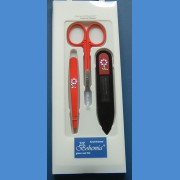Gift set Swarovski Scissors+tweezers+file Tweezers and sets
