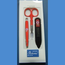 Gift set Swarovski Scissors+tweezers+file Tweezers and sets