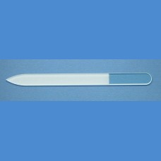 BOHEMIA Glass nail file - middle size 140/2 mm - clear Basic line