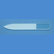 BOHEMIA Glass nail file - small size 90/2 mm - clear Basic line