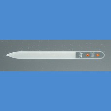 Middle size glass nail file sandblasted Swarovski 140/2mm, ZODIAK TAURUS Zodiacs