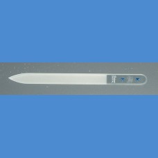 Middle size glass nail file sandblasted Swarovski 140/2mm, ZODIAK CAPRICORN Zodiacs
