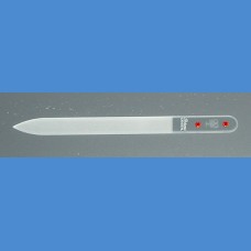 Middle size glass nail file sandblasted Swarovski 140/2mm, ZODIAK CANCER Zodiacs