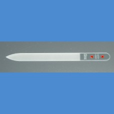 Middle size glass nail file sandblasted Swarovski 140/2mm, ZODIAK PISCES Zodiacs